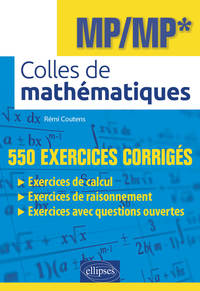 Image de Colles de mathématiques - MP/MP*