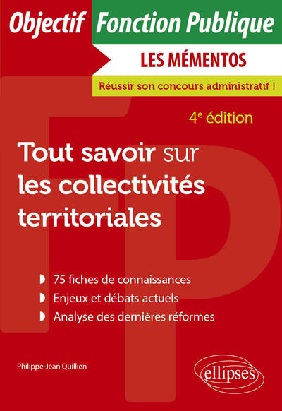 Image de Tout savoir sur les collectivités territoriales - 4e édition