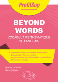 Image de Beyond Words - Vocabulaire thématique de l'anglais