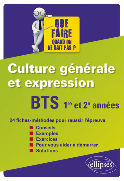 Image de BTS Culture générale et expression 1re et 2e années
