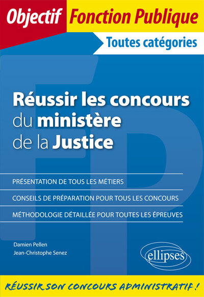 Image de Réussir les concours du ministère de la Justice