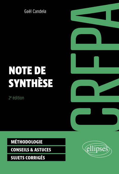 Picture of Note de synthèse - CRFPA 2024