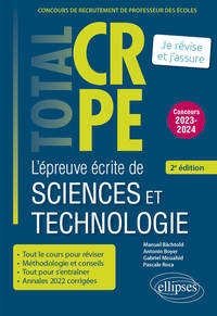 Picture of Réussir l’épreuve écrite de sciences et technologie - CRPE - Concours 2023-2024 - 2e édition