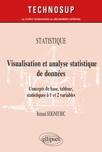 Picture of Statistique - Visualisation et analyse statistique de données