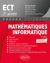 Picture of Mathématiques - Informatique - prépas ECT 2e année - Programme 2022