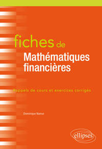 Image de Fiches de Mathématiques financières