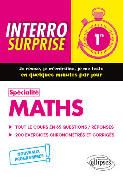 Picture of Spécialité Maths - Première - Nouveaux programmes