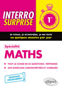 Picture of Spécialité Maths - Première - Nouveaux programmes