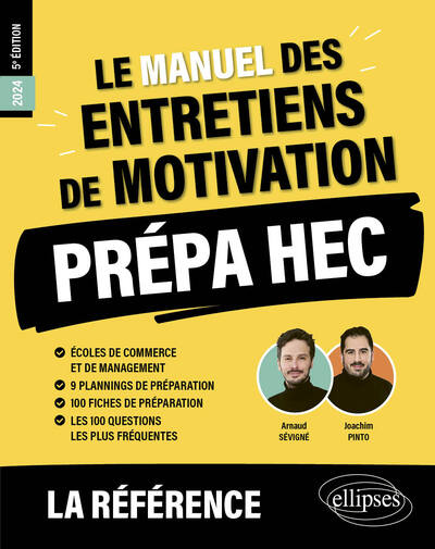 Image de Le Manuel des entretiens de motivation « Prépa HEC » - Concours aux écoles de commerce