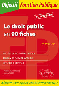 Image de Le droit public en 90 fiches - 8e édition