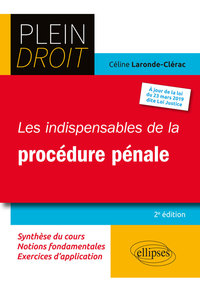 Picture of Les indispensables de la procédure pénale - 2e édition