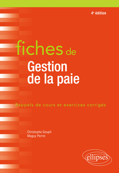 Picture of Fiches de Gestion de la paie - 4e édition