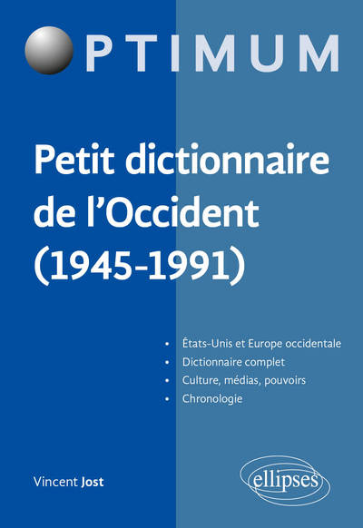 Image de Petit dictionnaire de l’Occident (1945-1991)