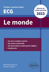Picture of Le monde. Épreuve de culture générale