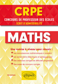 Picture of Les maths pour le concours de professeur des écoles