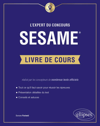 Image de L'Expert du concours SESAME - Le livre de cours