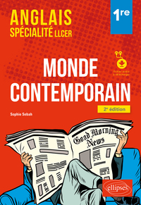 Picture of Anglais. Spécialité. LLCER. Anglais, monde contemporain classe de 1re (avec fichier audio)