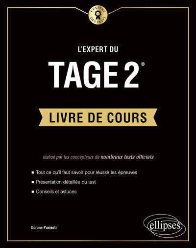 Image de L'Expert du Tage 2® - Le livre de cours