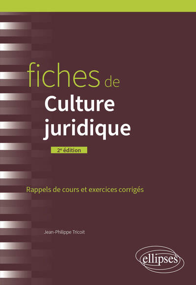 Picture of Fiches de Culture juridique
