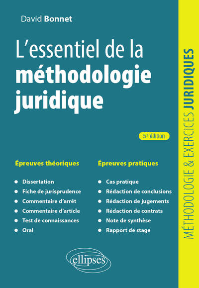 Picture of L'essentiel de la méthodologie juridique