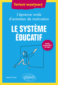 Picture of Le système éducatif - L'épreuve orale d'entretien de motivation
