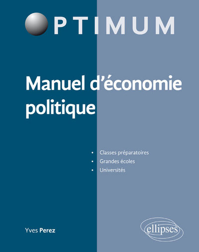 Image de Manuel d’économie politique