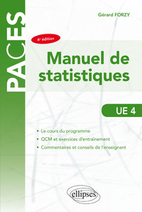 Image de UE4 - Manuel de statistique - 4e édition