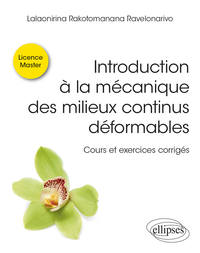 Picture of Introduction à la mécanique des milieux continus déformables