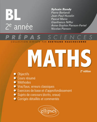 Image de Mathématiques - BL 2e année - 2e édition