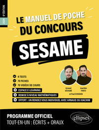 Image de Le Manuel de POCHE du concours SESAME (écrits + oraux)