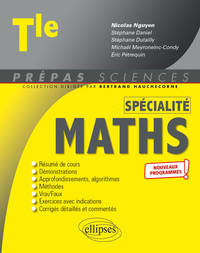 Picture of Spécialité Mathématiques - Terminale - nouveaux programmes