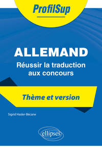 Image de Allemand - Réussir la traduction aux concours