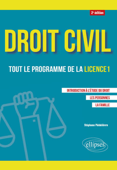 Picture of Droit civil. Tout le programme de la Licence 1