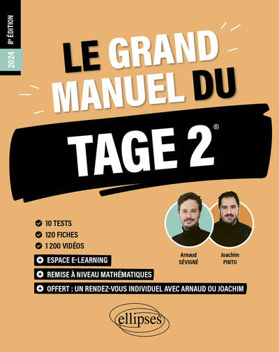 Image de Le Grand Manuel du TAGE 2