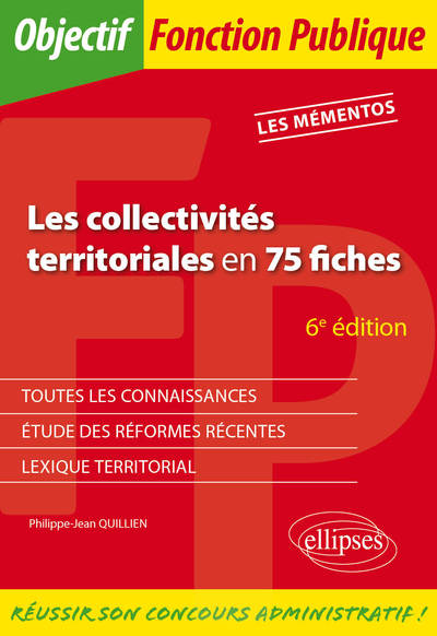 Image de Les collectivités territoriales en 75 fiches - 6e édition