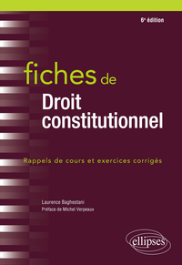 Image de Fiches de droit constitutionnel - 6e édition