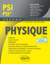 Picture of Physique PSI/PSI* - Programme 2022