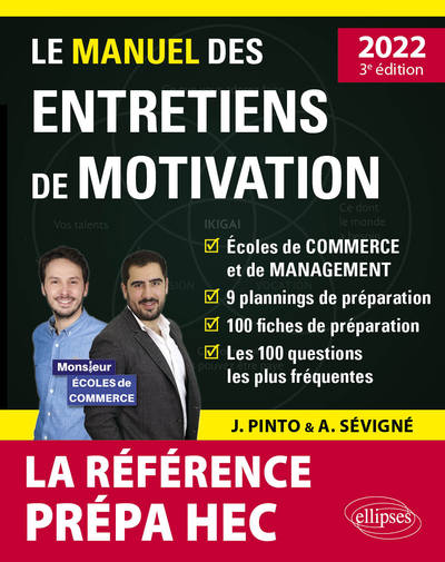 Image de Le Manuel des entretiens de motivation « Prépa HEC » - Concours aux écoles de commerce