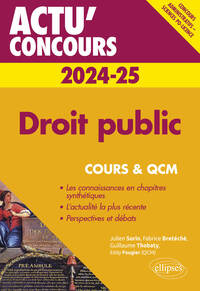 Image de Droit public 2024-2025 - Cours et QCM