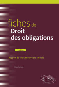 Picture of Fiches de Droit des obligations
