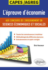 Picture of L'épreuve d'économie aux concours de l'enseignement en sciences économiques et sociales. CAPES/Agreg