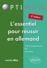 Image de L’essentiel pour réussir en allemand – 2e édition