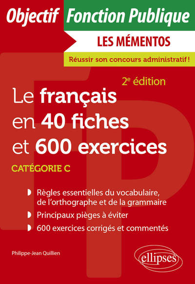 Picture of Le français en 40 fiches et 600 exercices