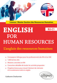 Image de English for Human Resources. L'anglais des ressources humaines. B2-C1