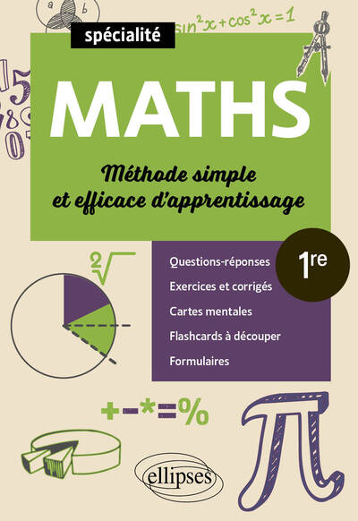 Image de Spécialité Mathématiques - Première - Méthode simple et efficace d'apprentissage