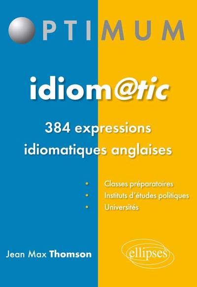 Image de Idiom@tic, 384 expressions idiomatiques anglaises