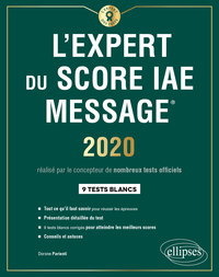 Picture of L'Expert du Score IAE Message - Édition 2020