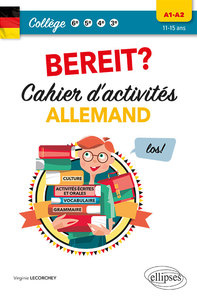 Image de Allemand. Bereit ?  Cahier d'activités pour le collège. A1-A2 [cycle 4 (5e-4e-3e) et 6e bilangue