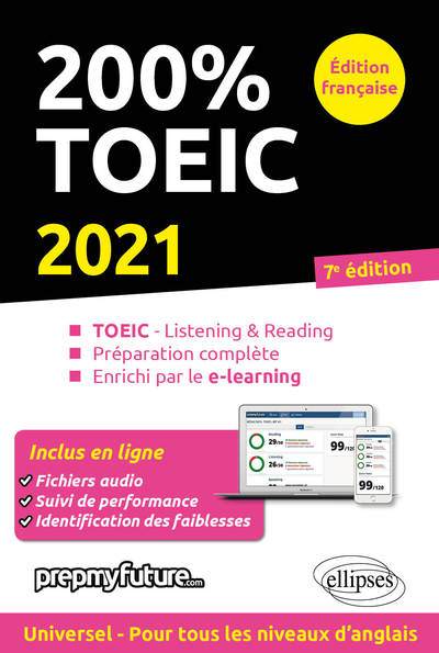 Image de 200% TOEIC - Listening & reading - 7e édition 2021