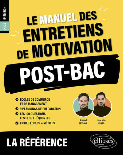 Image de Le Manuel des entretiens de motivation « POST-BAC » - Concours aux écoles de commerce
